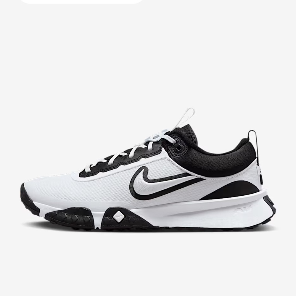 Nike Air Diamond Varsity Turf Men's Baseball Shoes| Size 6.5 and 10 |Black/white